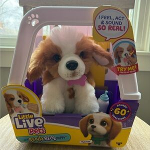 Little Live Pets My Really Real Puppy Beagle Patches, Interactive Toy 60+ Sounds